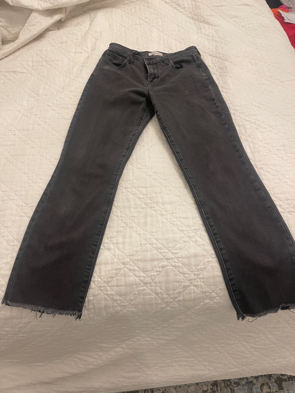 L Agence Black Women’s Straight-Leg Jeans - Classic Casual